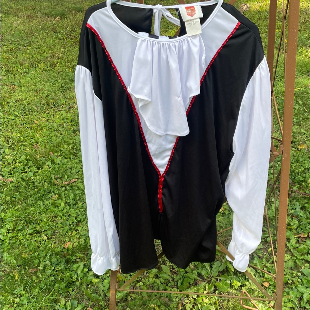 Men’s pirate 2pc costume OSFM